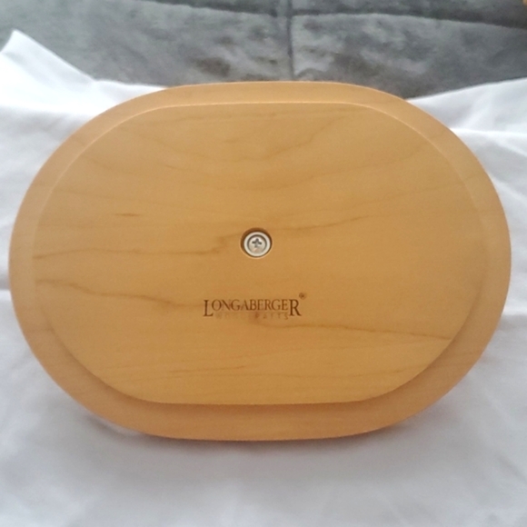 🌟2001 Longaberger Woodcraft Basket W/ Liner - Picture 7 of 10